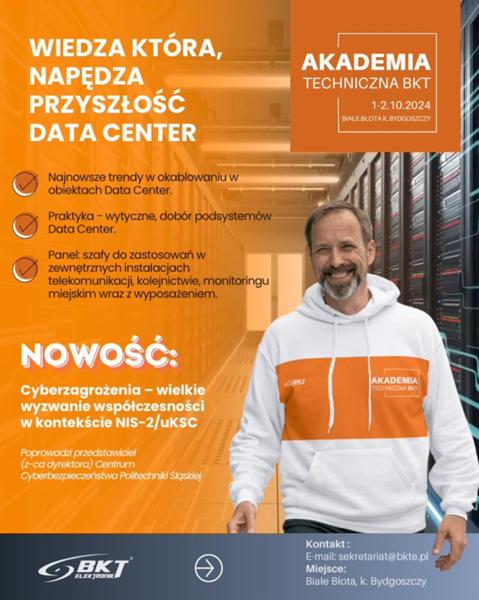 ✨Już jutro kolejna edycja Akademii Technicznej BKT!
